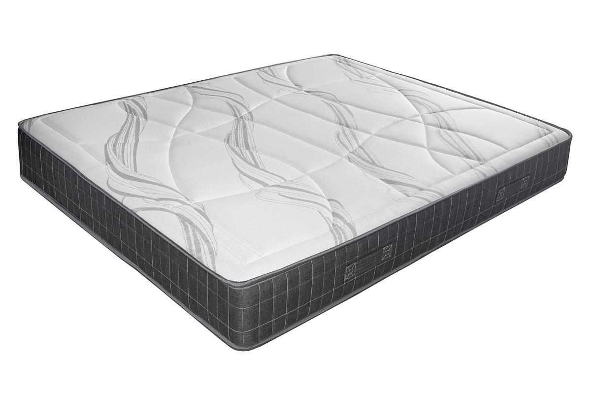 Matelas 160x200 cm avec accueil mousse � m�moire de forme 24 cm JIMY