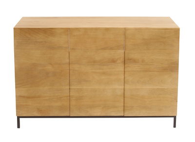 Meuble de salle de bain en bois manguier massif L120 cm YPSTER