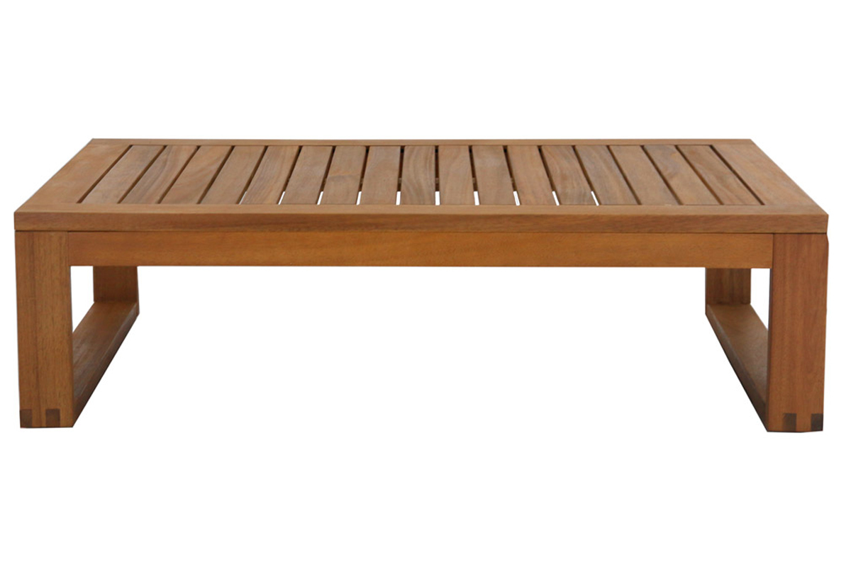 Salon de jardin d'angle 6-8 places en bois massif avec coussins d�houssables beige naturel SALSA