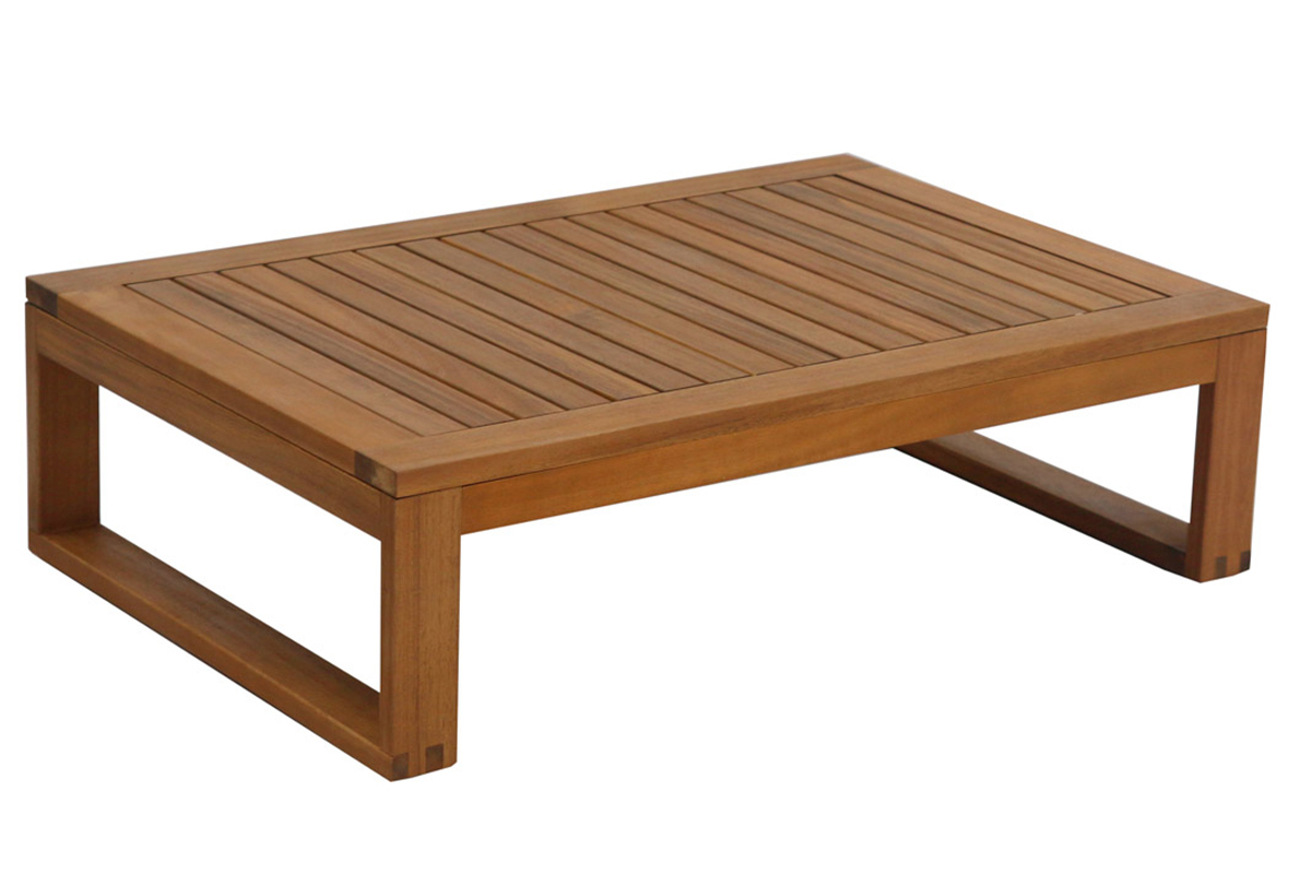 Salon de jardin d'angle 6-8 places en bois massif avec coussins d�houssables taupe SALSA