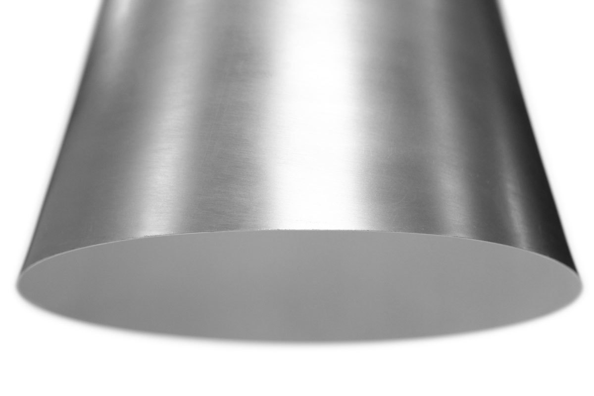 Suspension design en m�tal acier gris chrom� D40 cm COROLA L