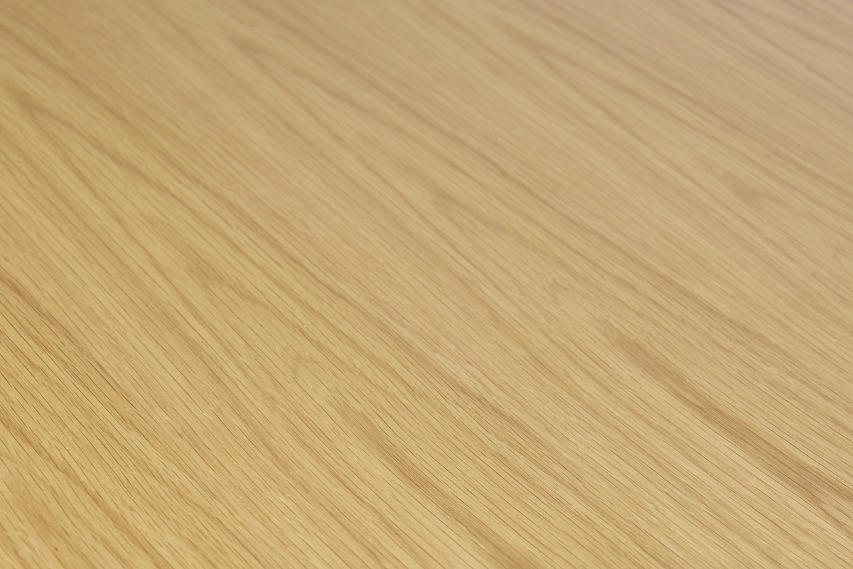 Table � manger extensible ovale en bois clair L150-200 cm MARIK