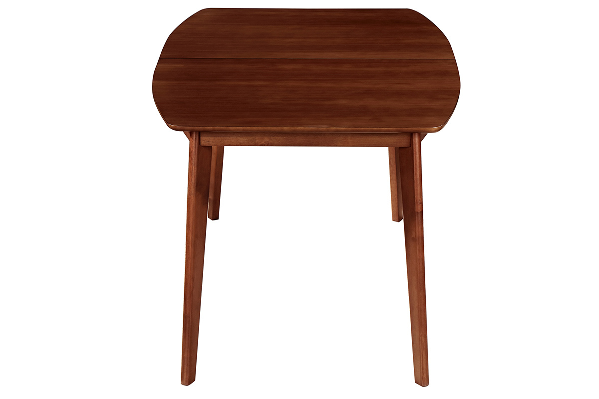 Table � manger extensible scandinave noyer L150-200 cm LEENA