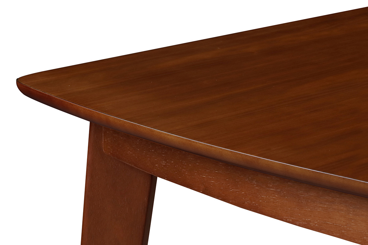 Table � manger extensible scandinave noyer L150-200 cm LEENA