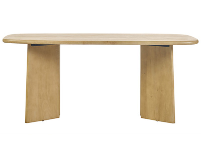 Table &agrave; manger rectangulaire en bois manguier massif L180 cm SOTA