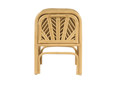 Table de chevet en rotin GALON