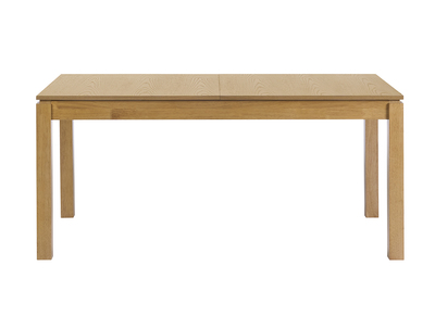 Table extensible avec rallonges int&eacute;gr&eacute;es en bois clair ch&ecirc;ne L170-230 cm SYLVA