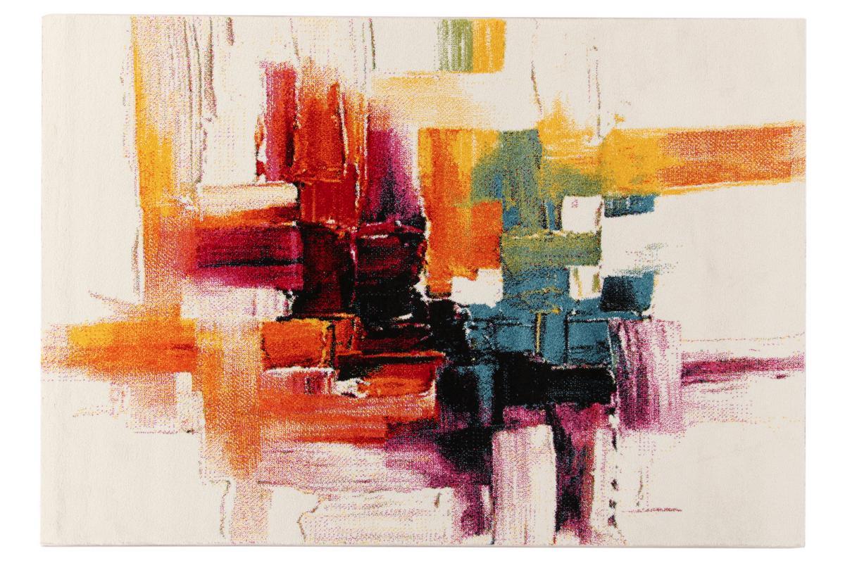 Tapis � motifs multicolore 160 x 230 cm GOUACHE