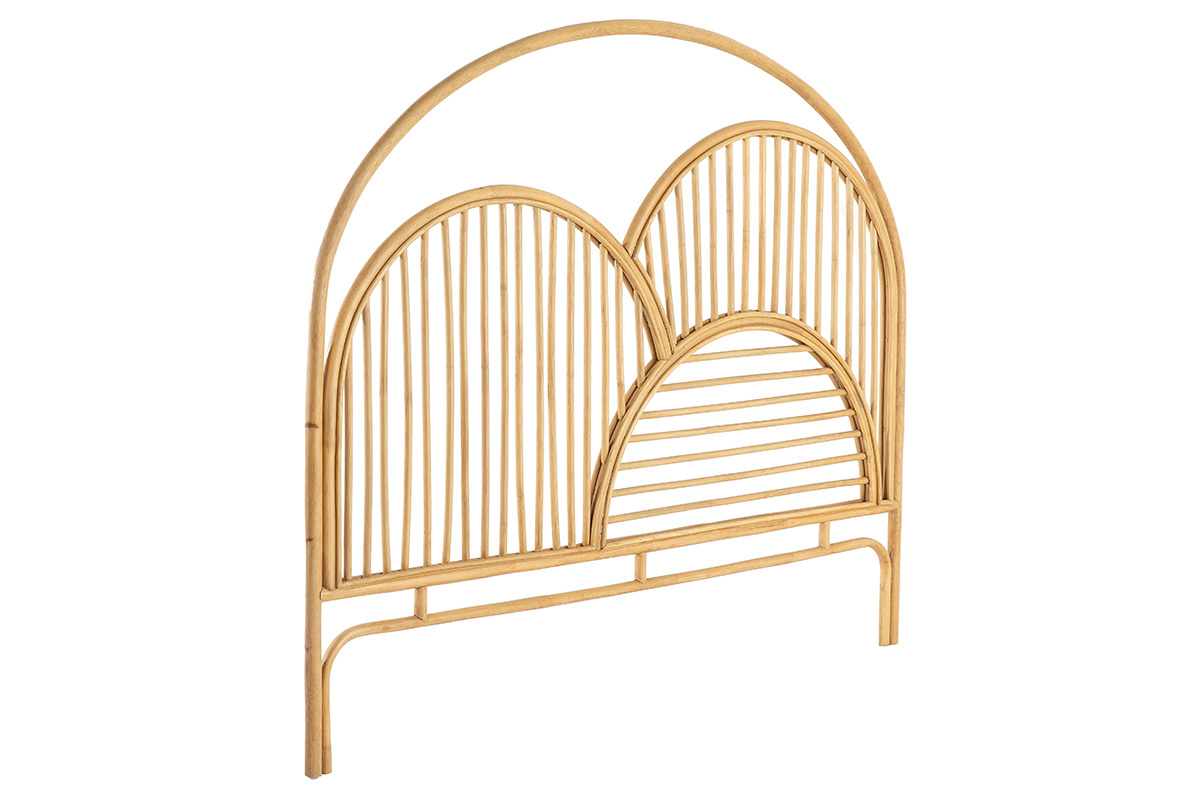 T�te de lit d�co en rotin naturel L160 cm PAHOLA