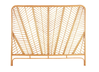 T&ecirc;te de lit en rotin L162 cm GALON